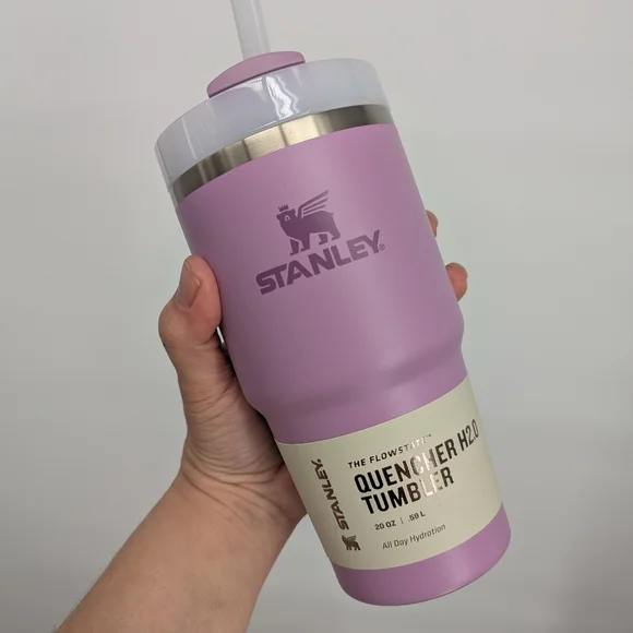 New STANLEY Quencher Flowstate Water Tumbler cup 20oz Lilac 🐰 🐣 🪻 - Picture 6 of 6